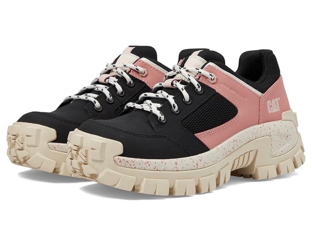 Caterpillar Womens Invader Sport CT Work Sneakers Size 9 M Black Pink SR NWOB